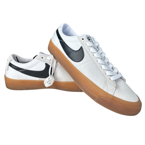 Size 7.5- Nike Zoom Blazer Pro GT SB Low White Gum - Picture 1 of 8